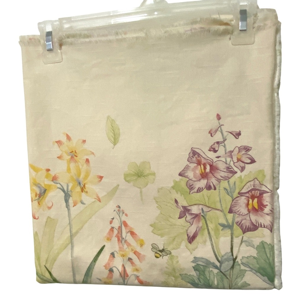 Waverly Glorious Garden Sketchbook Collection Fabric Remnant Made in USA Floral